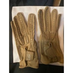Isotoner Women's Medium Beige 70’s-80’s Gloves EUC
